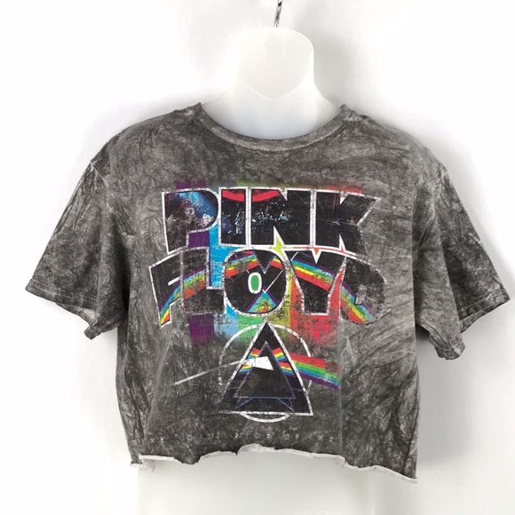 Clife Group Pink Floyd Cropped Band 